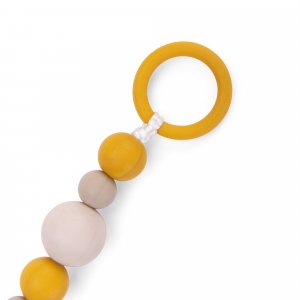 Attache tétine sous mon baobab - lion Moulin roty