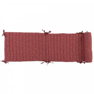 Tour de lit après la pluie - terracotta Moulin roty