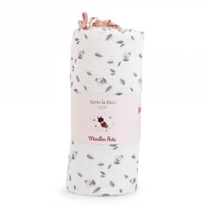 Tour de lit après la pluie - crème Moulin roty