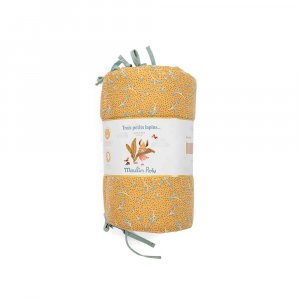 Tour de lit trois petits lapins - ocre Moulin roty