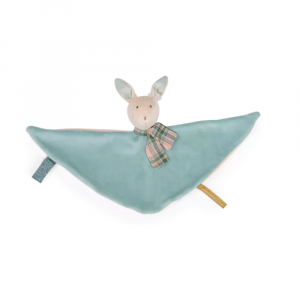 Doudou la petite école de danse - lapin bleu Moulin roty