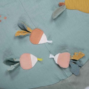 Tapis d'éveil trois petits lapins Moulin roty