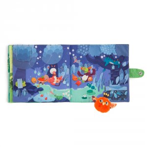 Grand livre d'éveil en tissu Moulin roty