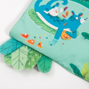 Grand livre d'éveil en tissu Moulin roty