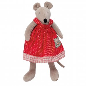 Peluche les petits frères - nini la souris Moulin roty