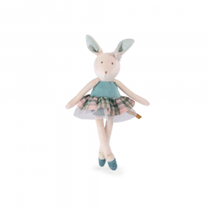 Petite peluche la petite école de danse - lapin beu Moulin roty