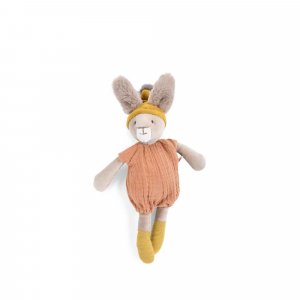 Petite peluche lapin trois petits lapins Moulin roty