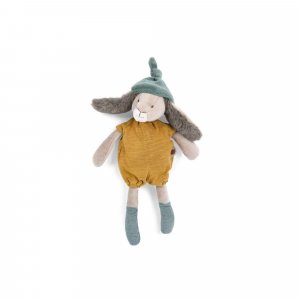 Petite peluche lapin trois petits lapins Moulin roty