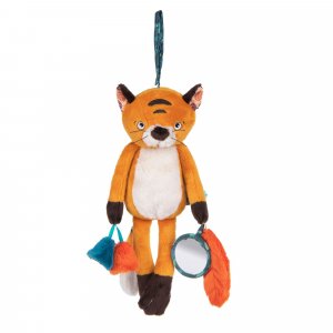 Peluche d'activités à suspendre dans la jungle - tigre Moulin roty