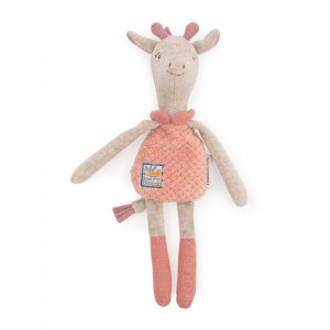 Peluche hochet sous mon baobab - girafe Moulin roty