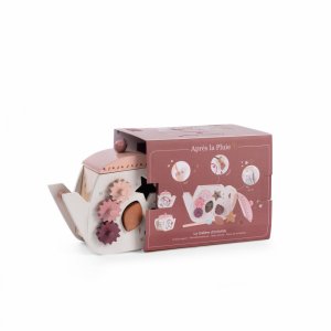 Théière d'activités en bois après la pluie Moulin roty