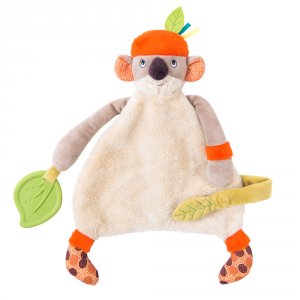 Doudou attache tétine dans la jungle Moulin roty