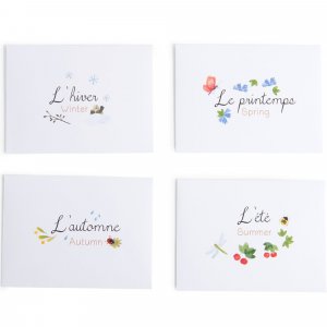 Calendrier magnétique des saisons le jardin du moulin Moulin roty