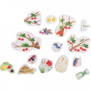 Calendrier magnétique des saisons le jardin du moulin Moulin roty