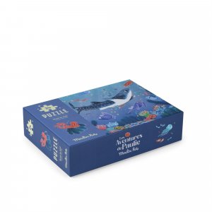 Puzzle phosphorescent les aventures de paulie - sous la mer 24 pièces Moulin roty