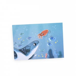 Puzzle phosphorescent les aventures de paulie - sous la mer 24 pièces Moulin roty