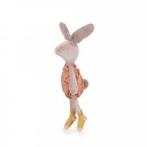 Peluche lapin 40cm trois petits lapins - argile Moulin roty