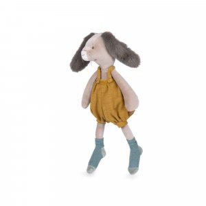 Peluche lapin 40cm trois petits lapins - ocre Moulin roty