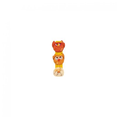 Lettre bois - i jaune