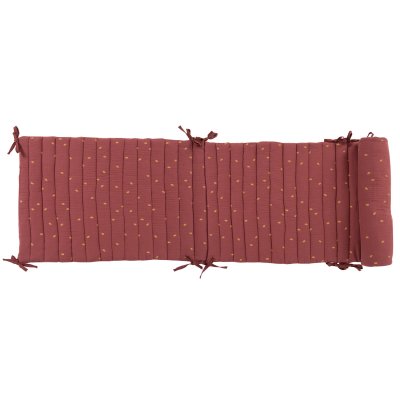 Tour de lit après la pluie - terracotta