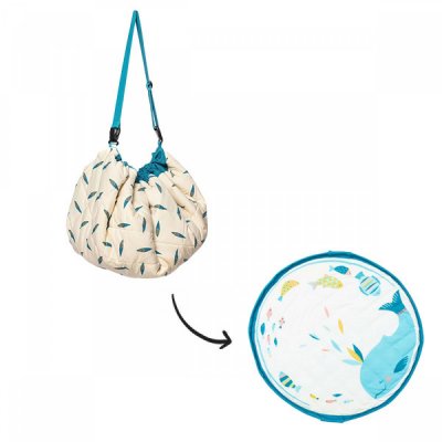 PLAY & GO Sac à jouets / tapis d'éveil 2 en 1 le voyage d'olga