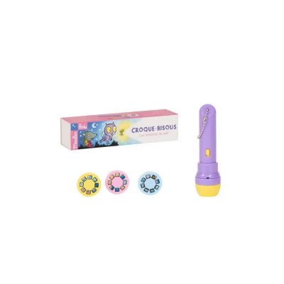 Lampe à histoires croque-bisous