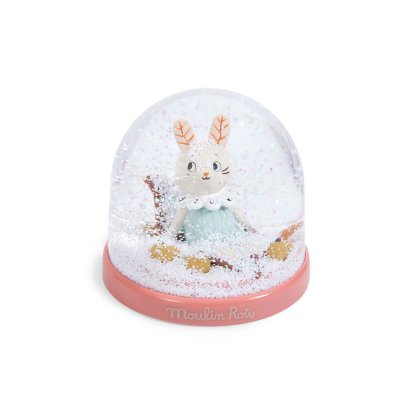 Boule à neige après la pluie