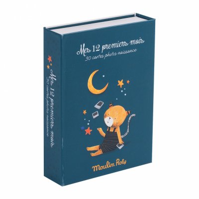 Cartes étapes mes 12 premiers mois les moustaches