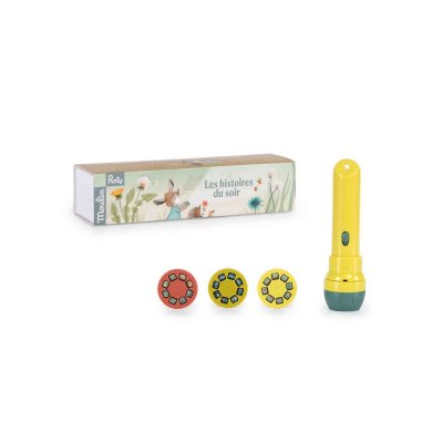 Lampe à histoires trois petits lapins