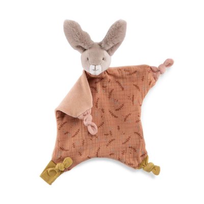 Doudou lapin trois petits lapins - argile