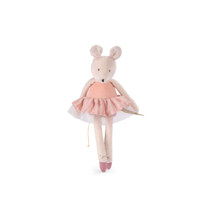 Petite peluche la petite école de danse - souris rose