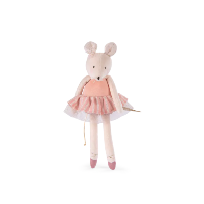 Petite peluche la petite école de danse - souris rose
