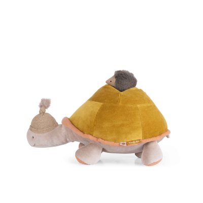 Peluche d'activités géante trois petits lapins - tortue