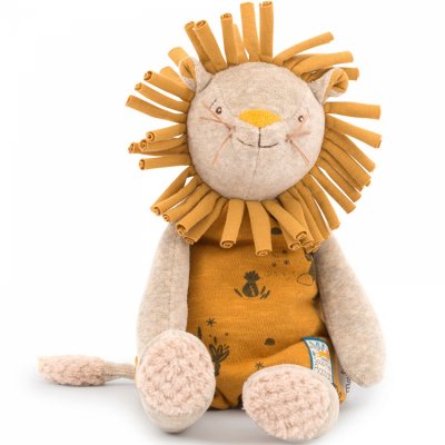 Peluche sous mon baobab - lion paprika