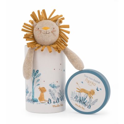 Peluche sous mon baobab - lion paprika