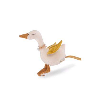 Hochet cygne la petite école de danse - or