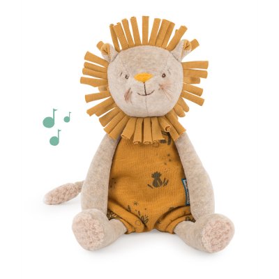 Peluche musicale sous mon baobab - lion