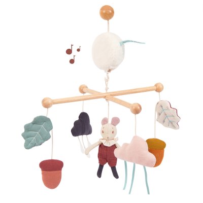 Mobile musical après la pluie