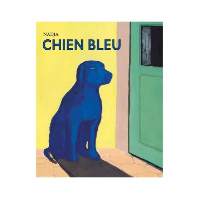 Livre chien bleu de nadja