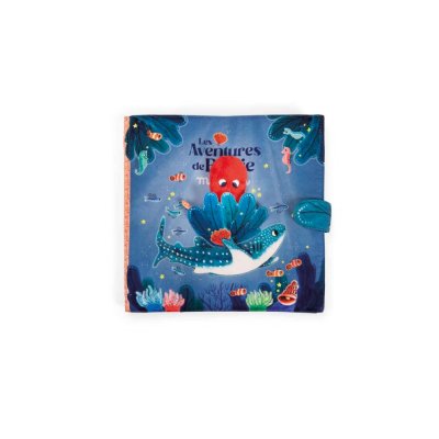 Grand livre d'éveil en tissu les aventures de paulie