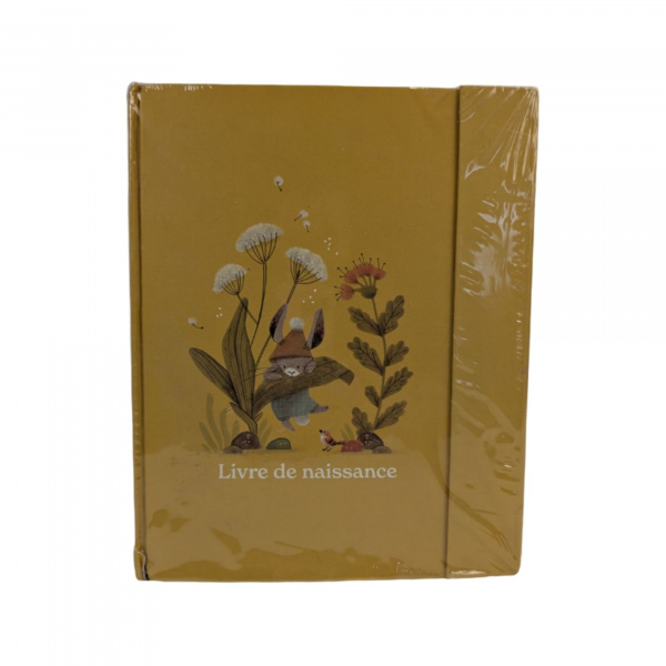 Les imparfaits - livre de naissance trois petits lapins Moulin roty