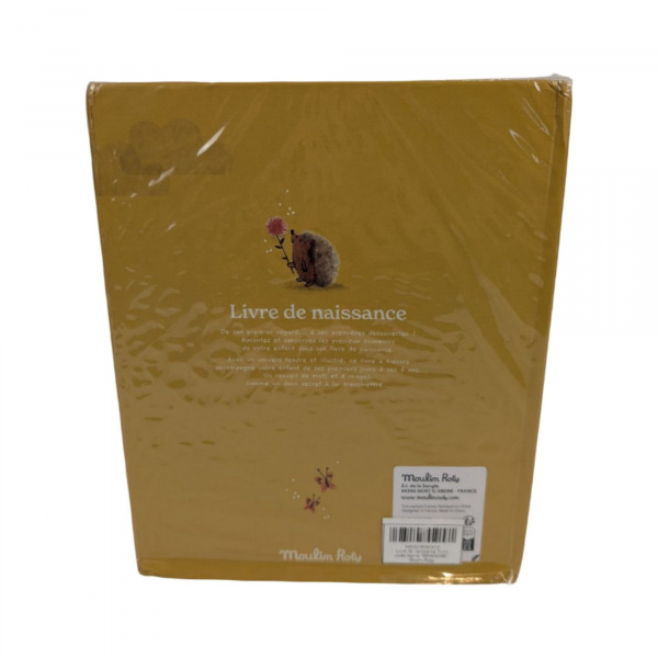 Les imparfaits - livre de naissance trois petits lapins Moulin roty