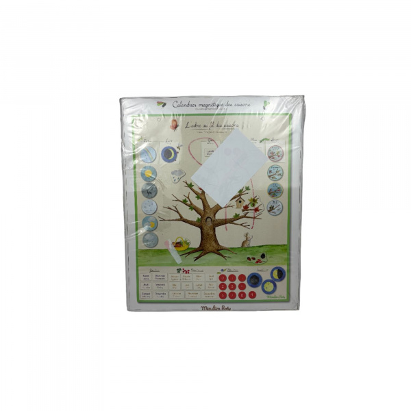 Les imparfaits - calendrier magnétique des saisons le jardin du moulin Moulin roty