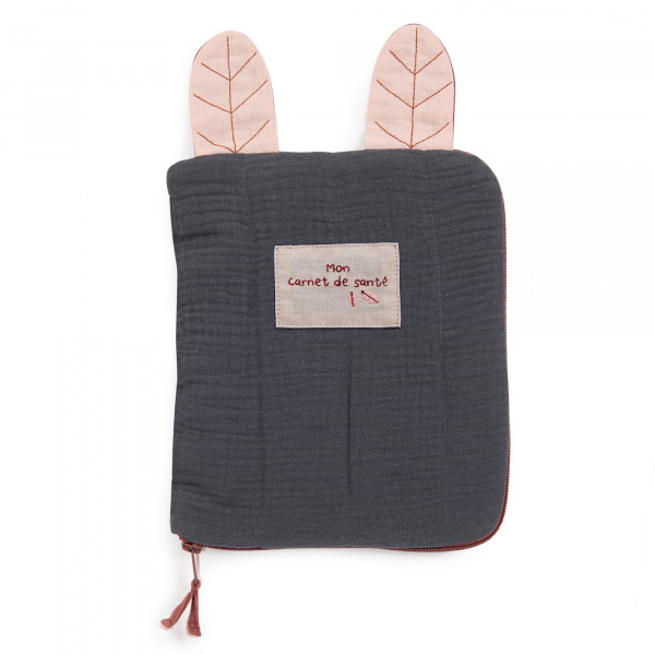 Protège carnet de santé trois petits lapins Moulin roty