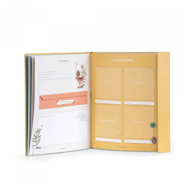 Livre de naissance pomme des bois Moulin roty