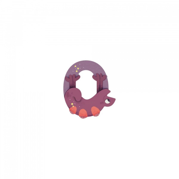 Lettre bois - a bleu Moulin roty