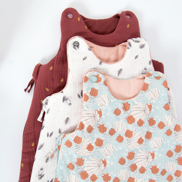 Gigoteuse hiver 0-6 mois après la pluie - crème Moulin roty