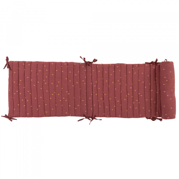 Tour de lit après la pluie - terracotta Moulin roty