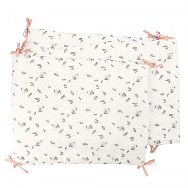 Tour de lit après la pluie - crème Moulin roty