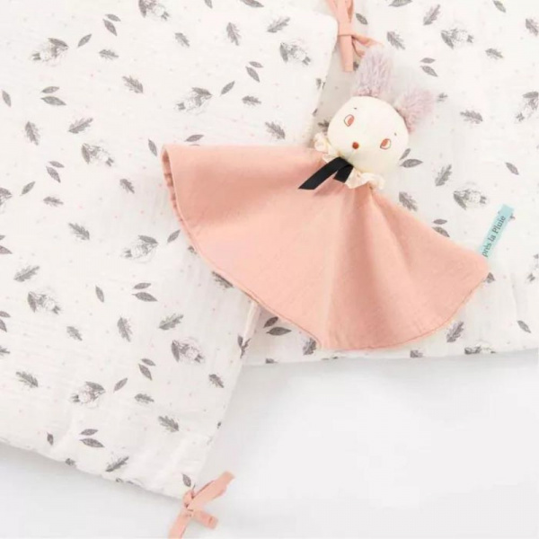 Tour de lit après la pluie - crème Moulin roty